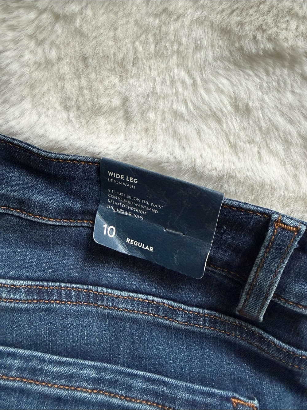 NWT J. Jill High-Rise Wide-Leg Jeans~Uptown Wash - Picture 5 of 5